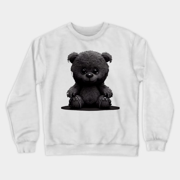 Don't Care Bear Crewneck Sweatshirt by Discover Madness